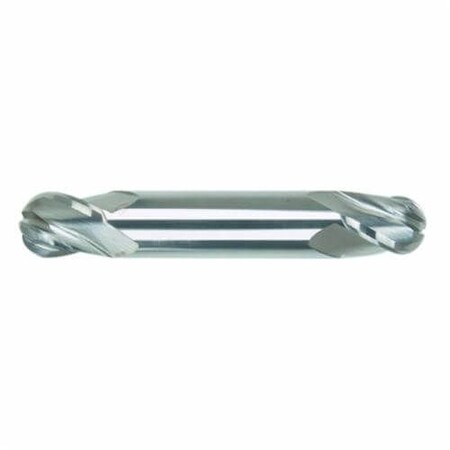 Morse End Mill, Ball Nose Center Cutting Double End Stub Length, Series 5949C, 18 Diameter Cutter, 11 91313